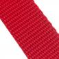 Preview: 10mm Gurtband aus PP Farbe: rot Menge pro Einheit : 2 Meter