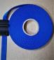 Preview: 15mm PP webbing strap Colour: blue Quantity per unit : 2 meters