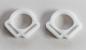 Preview: (HR-3) 2s halter ring 17mm centre - Colour : (please choose) 1 pair - made of Plexiglas® XT - lasered