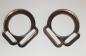 Preview: (HR-5) 2s halter ring 12 / 17mm from the centre - Colour : (please choose) 1 pair - made of Plexiglas® XT - lasered