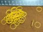 Preview: (MG8) - 50 pieces of mane gums natural / yellowish clear - thin Made in Taiwan
