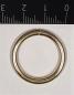 Preview: Round ring / O-ring brass-plated AØ 26.2 mm IØ 20.2 mm Item no.: RR14