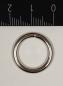Preview: Round ring / O-ring silver nickel-plated AØ 19 mm IØ 14 mm Item no.: RR2