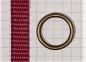 Preview: Rundring / O-Ring bronziert AØ 21,3 mm IØ 16,3 mm Artikel-Nr.: RR22