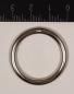 Preview: Rundring / O-Ring silber vernickelt AØ 32,2 mm IØ 25,2 mm Artikel-Nr.: RR6