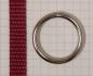 Preview: Rundring / O-Ring silber vernickelt AØ 32,2 mm IØ 25,2 mm Artikel-Nr.: RR6