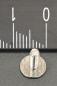 Preview: (SN4) Schraubniete kurz spitz Stahl silber vernickelt Ø 7 x 11 mm