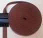 Preview: 15mm PP webbing strap Colour:  brown Quantity per unit : 2 meters