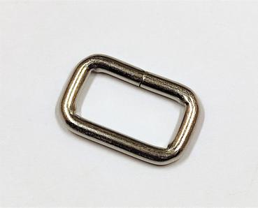 (SL2) Loop with 12 x 6 mm passage width silver nickel plated