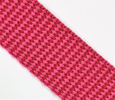 20mm Gurtband aus PP Farbe: bodeauxrot Menge pro Einheit : 1 Meter