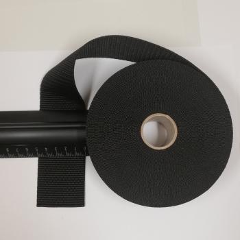 50mm Gurtband aus PP Farbe: schwarz Menge pro Einheit : 1 Meter