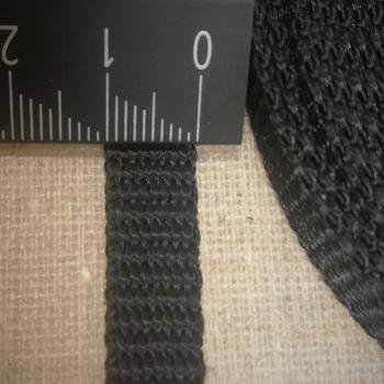 10mm Gurtband aus PP Farbe: schwarz Menge pro Einheit : 2 Meter