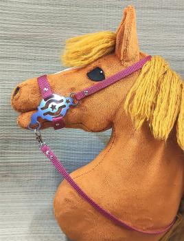 (HM-E1-Western) Hackamore - "Western for HH from A5 to A4+ / 1 pair = 2 pieces made of V2A stainless steel