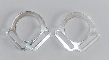 (HR-3) 2s halter ring 17mm centre - Colour : (please choose) 1 pair - made of Plexiglas® XT - lasered