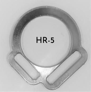 (HR-5) 2s halter ring 12 / 17mm from the centre - Colour : (please choose) 1 pair - made of Plexiglas® XT - lasered
