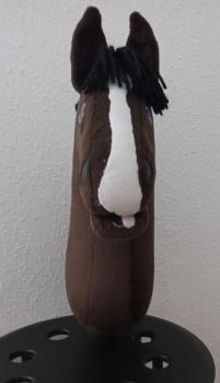 Deutsches Reitpony "Nelly" Größe (A4+) mit Stock - mit 100% Füllung + Zubehör Unikat - gebraucht - Ursprung : aus Deutschland  (Verkauf im Auftrag / Provisionsverkauf )