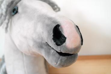 Apfelschimmel mit Blesse  Lieferung ohne Stock mit 100% Füllung Unikat - ungebraucht = neu (Verkauf im Auftrag / Provisionsverkauf )