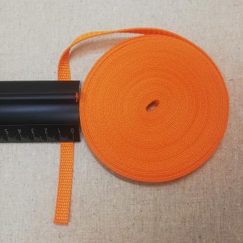 10mm Gurtband aus PP Farbe: orange Menge pro Einheit : 2 Meter