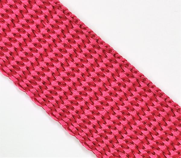 20mm Gurtband aus PP Farbe: bodeauxrot Menge pro Einheit : 1 Meter