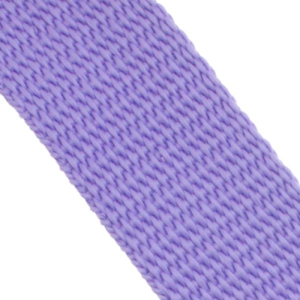 15mm PP webbing strap Colour: lilac Quantity per unit : 2 meters