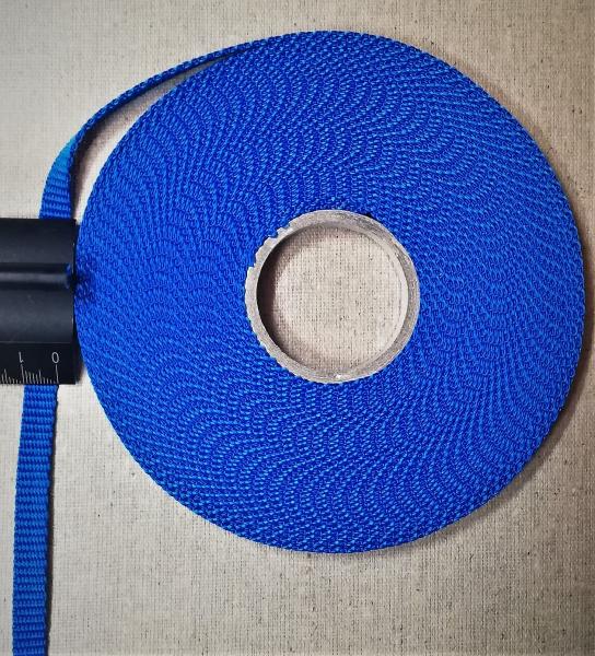 10mm PP webbing strap Colour: blue Quantity per unit : 2 meters