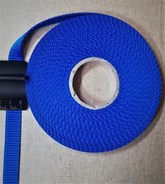 15mm PP webbing strap Colour: blue Quantity per unit : 2 meters