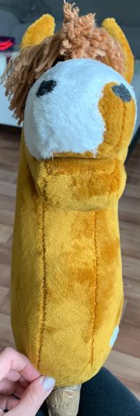 Chestnut mare "Fanni" Size (A4)                          Supplied with stick                 without 100% filling                        Unique - used                     (Sold by order / commission sale ) 