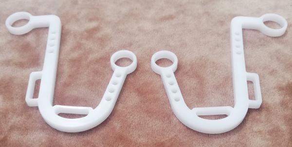 Reinsmann Little "S"  Hackamore (HS1) 1 pair = 2 pieces - for Hobby Horse made of Plexiglas® XT lasered - different colors