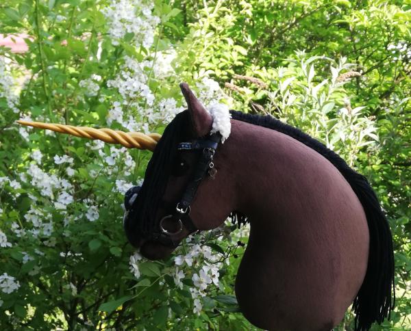 Unicorn for Hobby Horse - plastic - various colours