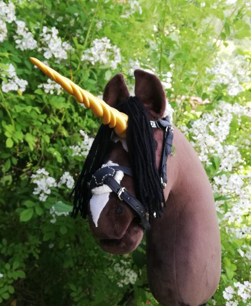 Unicorn for Hobby Horse - plastic - various colours