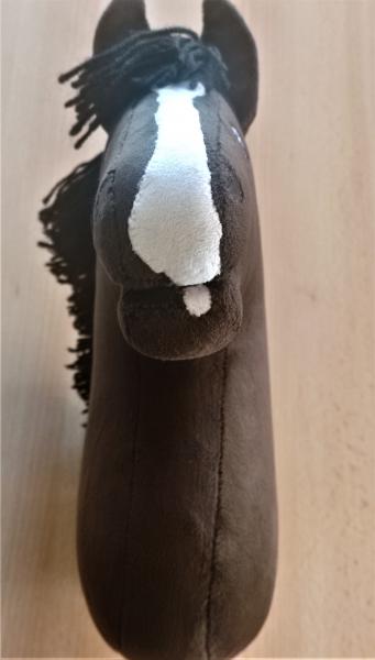 Deutsches Reitpony "Nelly" Größe (A4+) mit Stock - mit 100% Füllung + Zubehör Unikat - gebraucht - Ursprung : aus Deutschland  (Verkauf im Auftrag / Provisionsverkauf )