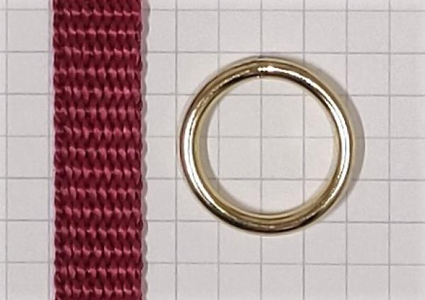 Rundring / O-Ring vermessingt AØ 20,8 mm IØ 15,8 mm Artikel-Nr.: RR12