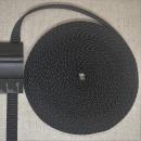10mm Gurtband aus PP - Farbe: schwarz - 2 Meter