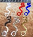Drache Hackamore - (HD1) - 1 Paar - aus Plexiglas® XT - gelasert - verschiedene Farben